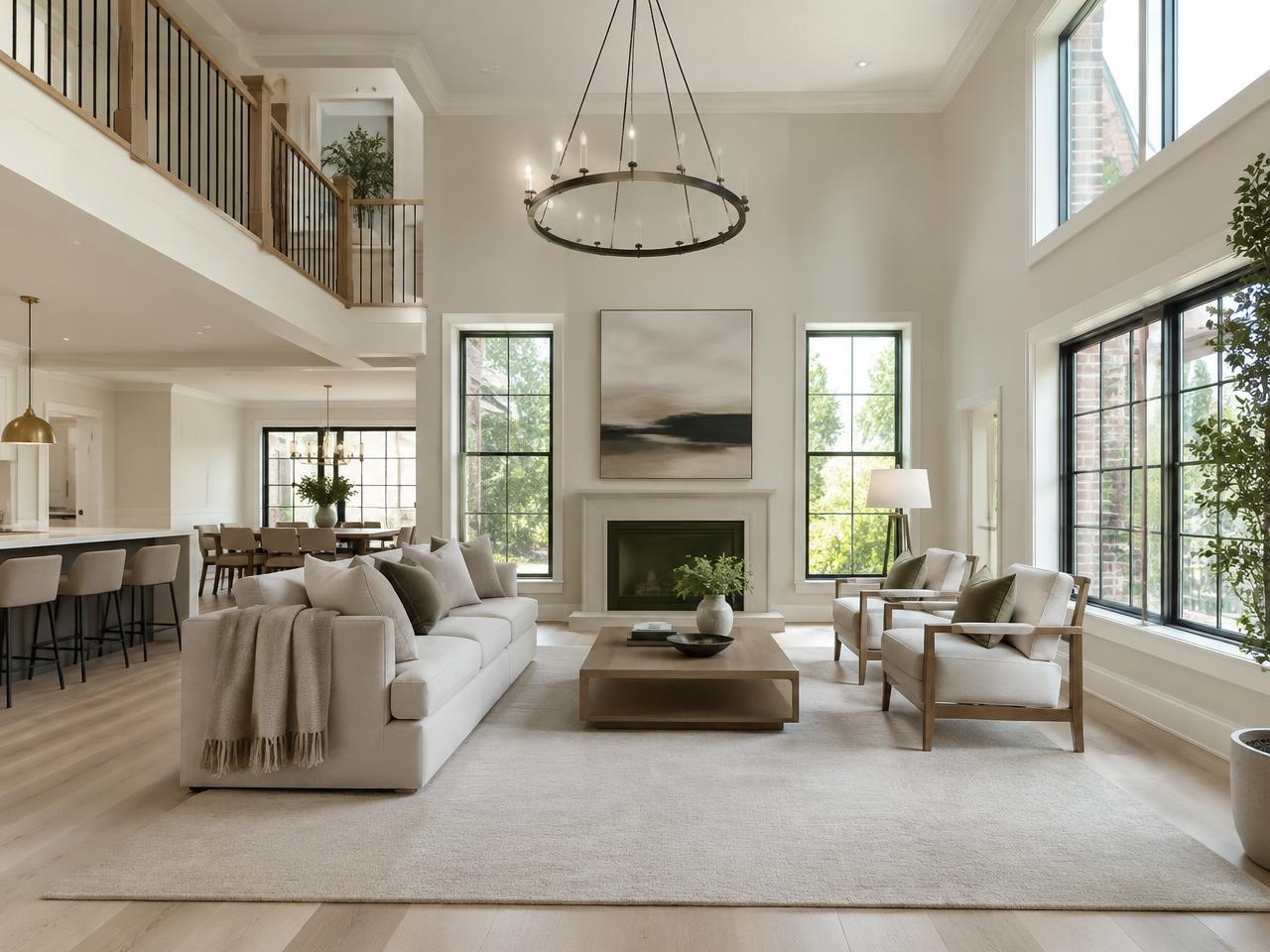 Parma Duplex Remodel — Both units of a duplex updated with open, bright living spaces.